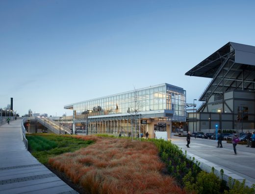 UW Link Station for Sound Transit Seattle building