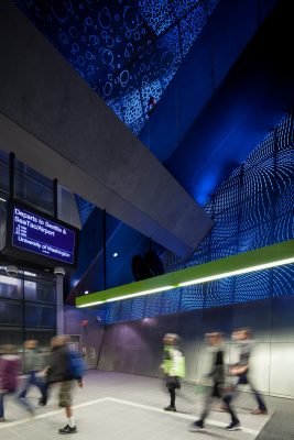 UW Link Station for Sound Transit Seattle building