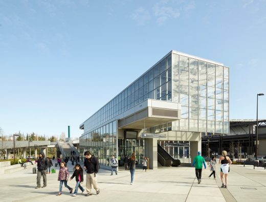 University of Washington Link Station for Sound Transit Seattle building