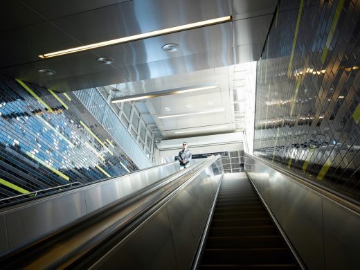 University of Washington Link Station for Sound Transit building interior