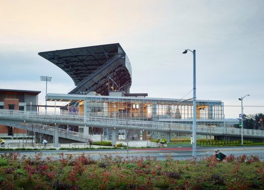 UW Link Station for Sound Transit Seattle building