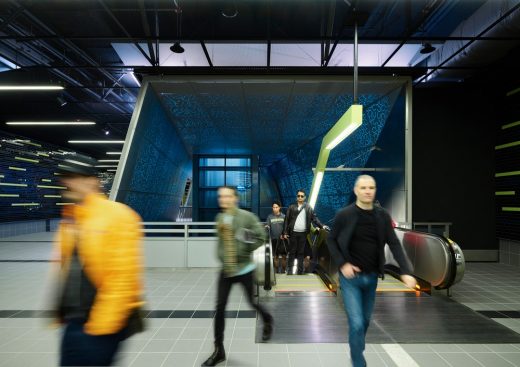 UW Link Station for Sound Transit Seattle building