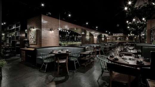 Restaurant at Modern International Building, Futian District, Shenzhen