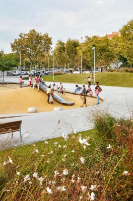 A green space in Badalona