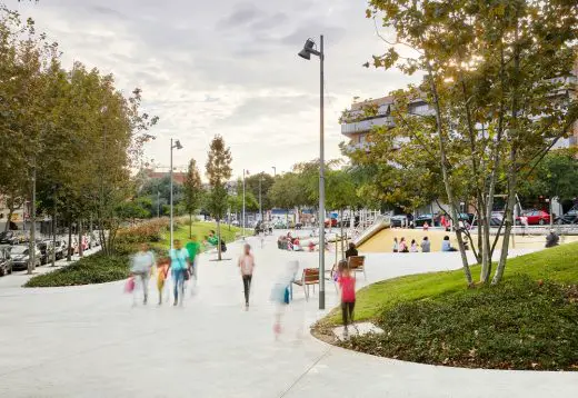 A green space in Badalona