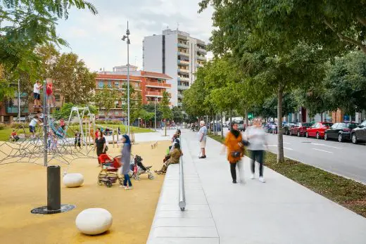 A green space in Badalona