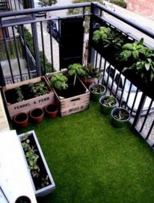 Balcony Artificial grass