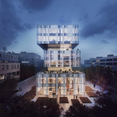 Office Development China design by Schmidt Hammer Lassen Architects 