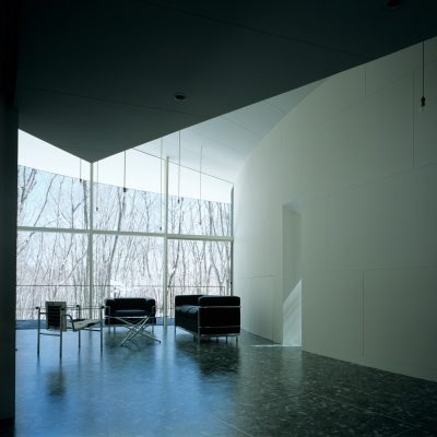 Gallery in Kiyosato Villa With Exhibition Space