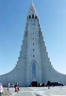 Hallgrimskirkja tallest building in Iceland