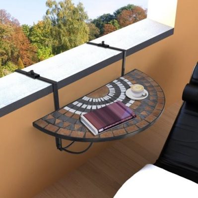  Hanging balcony table