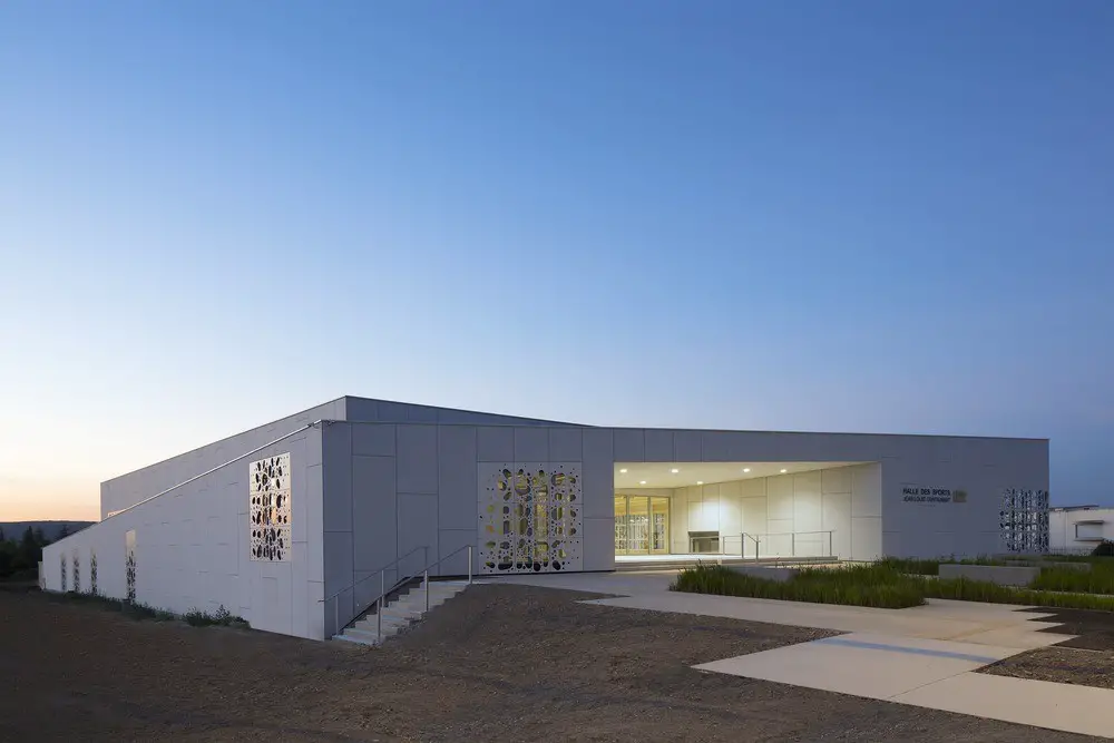 Sports Hall at Jean Louis Trintignant Middle School