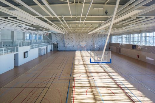Sports Hall at Jean Louis Trintignant Middle School
