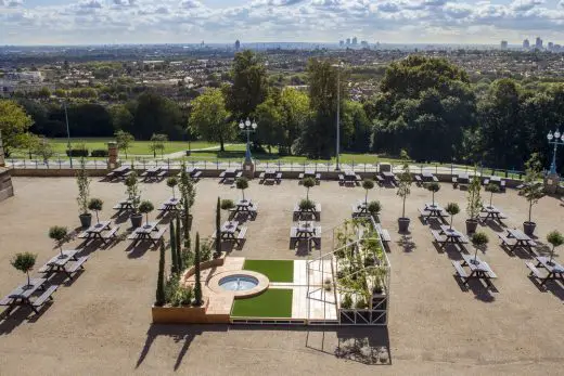 Mobile Italian Garden. Alexadra Palace. London