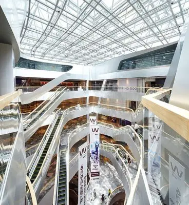 Raffles City Hangzhou interior by UNStudio Architects