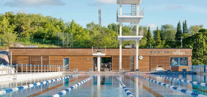 Samppalinna Outdoor Pool Building, Finland