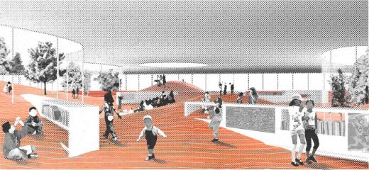 School without Classrooms Berlin 2nd prize