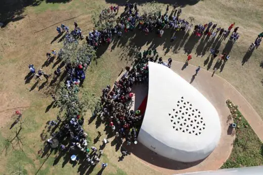 Umkhumbane Museum, South Africa building design by Choromanski Architects