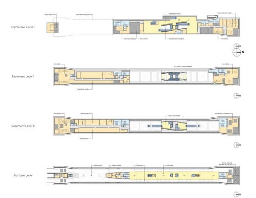 University of Washington Link Station for Sound Transit building plans