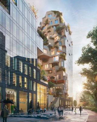 Valley Towers by MVRDV at Amsterdam CBD Zuidas