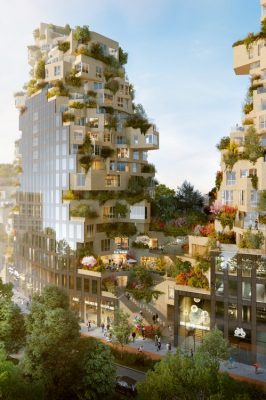 Valley Towers by MVRDV at Amsterdam CBD Zuidas