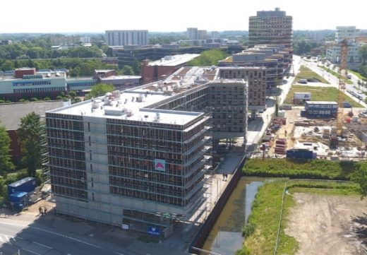 Woodie Hamburg timber building in Germany  | www.e-architect.com