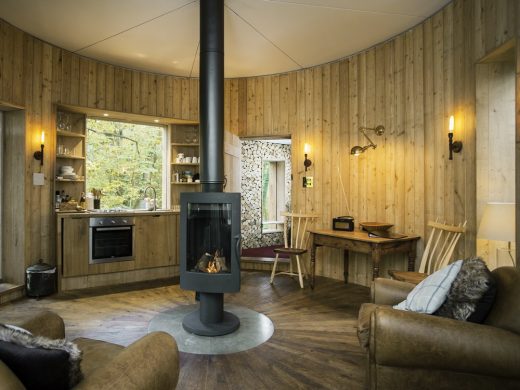 Woodsman’s Treehouse West Dorset interior