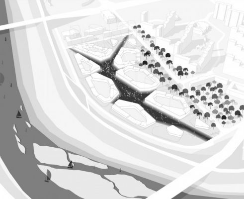 Woosung Residential Complex Seoul building model