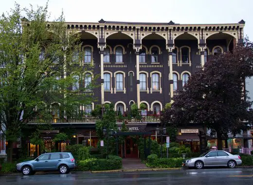 Adelphi Hotel Saratoga Springs building USA