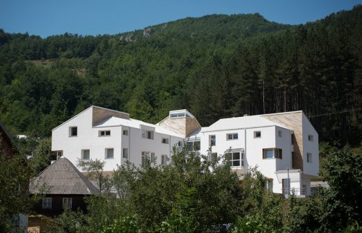 Administrative Center of Petnjica Municipality building in Montenegro