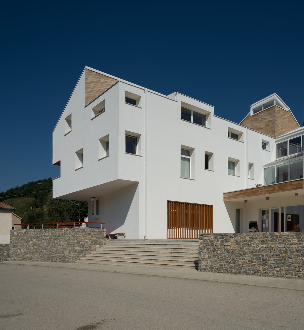 Administrative Center of Petnjica Municipality building in Montenegro