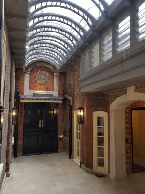 New Glass Roof at the Art Workers Guild London