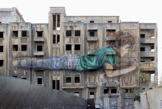 Bachoura Building Art in Beirut