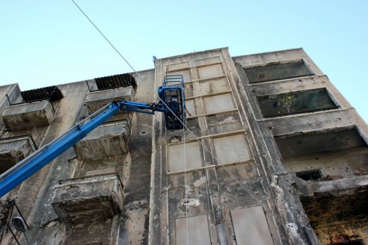 Bachoura Building Art in Beirut
