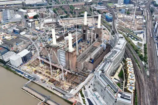 Battersea Power Station building in London