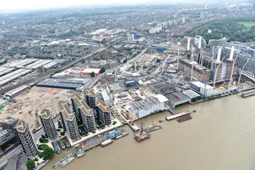 Battersea Power Station building in London