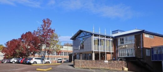 new Dumfries High School building