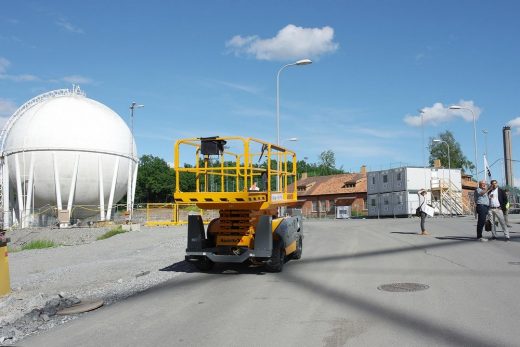 Gasklockan in Hjorthagen, Stockholm Landscape