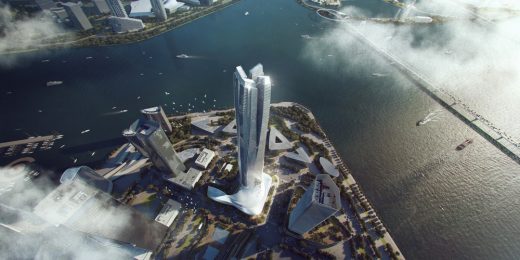 Hengqin International Financial Center in Zhuhai