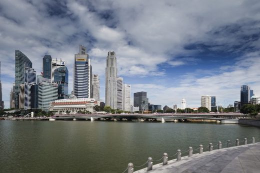 Jubilee Bridge in Singapore