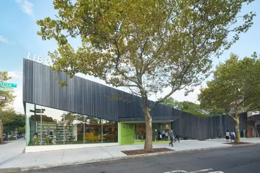 Kew Gardens Hills Library Building Queens NYC
