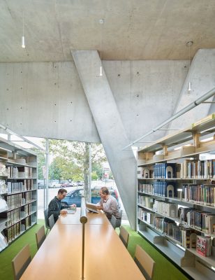 Kew Gardens Hills Library Building Queens NYC