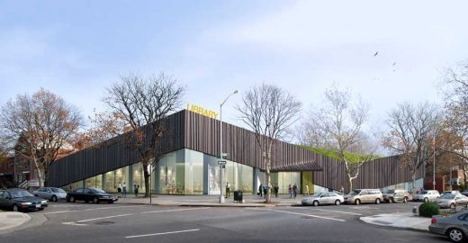 Kew Gardens Hills Library Building in Queens