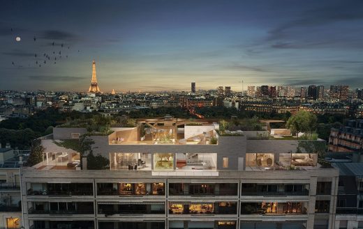 La Foret Urbaine Apartment by Matteo Cainer Architects