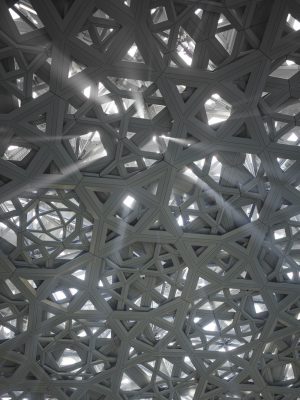 Abu Dhabi Louvre Museum dome photo