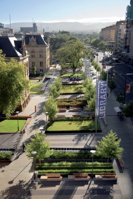 Adelaide Contemporary International Design Competition Shortlist - North Terrace Adelaide urban landscape