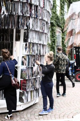 Paper Pavilion for CHART in Copenhagen