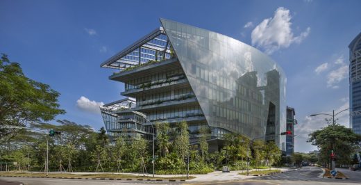 Sandcrawler Office Building in Singapore