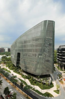 Sandcrawler Office Building in Singapore