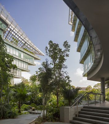 Sandcrawler Office Building in Singapore